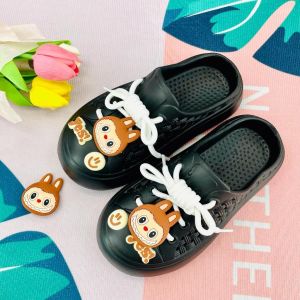 MYFEIDA - FEDOR B-075-2 SEPATU SANDAL ANAK KARAKTER LABUBU / SANDAL C-075-2 MODEL SLIP ON LABUBU YES