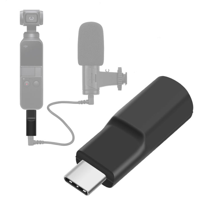 MM Microphone Audio Adapter for DJI Osmo Pocket Gimbal