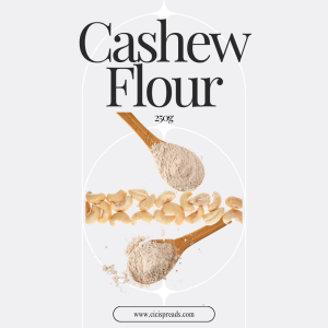 [Singapore Made 🇸🇬] Cashew Flour 250g | Fine Ground | Natural | Vegan & Gluten-Free | Low Carb | Dairy-Free |Keto Friendly | Grain-Free