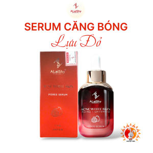 Combo Kem Ngày Đêm Serum Alaishy Lựu Đỏ - Face Ngày Dưỡng Trắng Kem Đêm Phục Hồi Serum Căng Bóng
