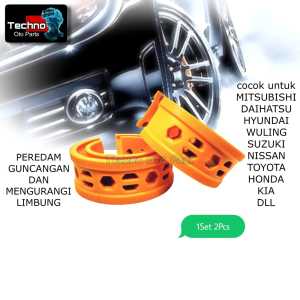 Spring Buffer Stabilizer Orange Honda All New Brio 2019 Belakang