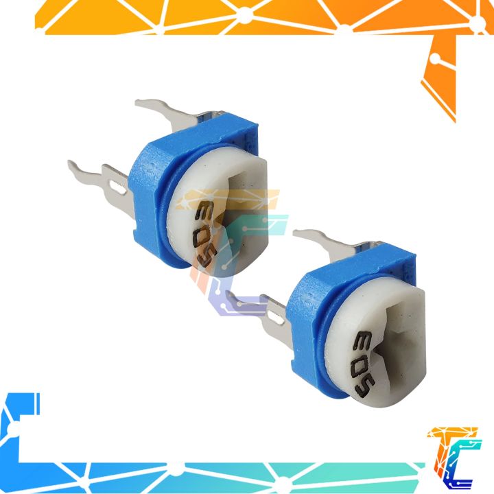2pcs%2050k%20variable%20resistor%20RM065%20RM-065%20Trimpot%20Trimmer%20Potentiometer%20variable%20resistor%20pcb%20mountable%203%20terminal%20pins%20Resistance%20Tolerance%20for%20breadboard%20pcb%20arduino%20uno%20mega%20nano%20due%20pro%20mini%20micro%20raspberry%20pi%20tech%20ciruit%20techcircuit%20-%20Image%204