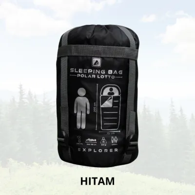 CREDIFOX Sleeping Bag Ultralight Plus Bantal - Sleping Bag Polar Lotto - Selimut Camping Outdoor