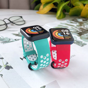 Replacement Sport Strap For Redmi Watch 4 Strap Silicone Breathable Watchbands For xiaomi mi watch lite Watch Strap Bracelet Redmi Watch 2 lite strap