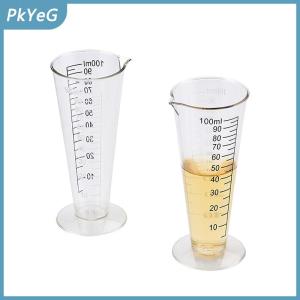 PkYeG Cốc đo Acrylic cấp thực phẩm 100ml với quy mô không chứa BPA hoàn hảo cho sử dụng nhà bếp và nhà hàng