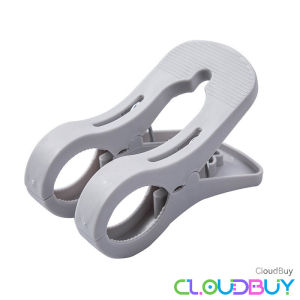C.B.【Ready in Stock】 Reusable Large Windproof Clips Non-slip Fixed Laundry Drying Clothespins 1Pc