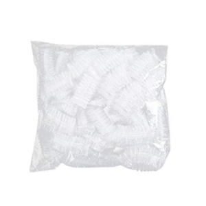 100pcs Disposable Clear Ear Cover Waterproof Thickened Earmuffs For Professional Salon Hairdressing And Daily Shower Guard
