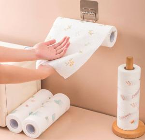Disposable Clean Lazy Rag Paper Kitchen Oil Absorbent Paper Towels Washable Dish Cloth JC Elise