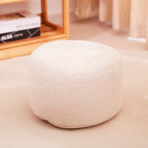 【wuxih】Rumah tangga kecil najis Tatami najis malas lantai kusyen kecil pangsapuri Footstool bilik tidur pusingan rendah najis kasut menukar najis/di bawah meja kaki berehat ergonomik kaki buih Footrest Relaxin porzingis.sg