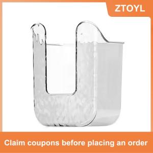 【ZTOYL】 Nhựa treo tường mô hộp tự dính Punch miễn phí giữ khăn giấy lộn ngược tiết kiệm không gian Khăn ăn container phòng tắm