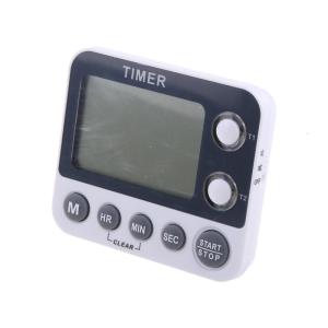 Stopwatch Timer/2 Channels Electronic Track and Field Sports Stopwatch Referee Countdown Alarm Clock Reminder