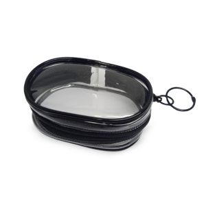 Bayar Di Tempat - Pouch Kabel Mini Polos / Tempat Penyimpanan Transparan Aesthetic