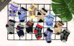 Kaos Kaki Bayi Motif Karakter Lucu Cowok Cewek Termurah