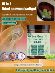 Seaweed Softgel 1 Healthy Black  Oil Immune Vitam Seaweed Softgel Healthy Vitam Softgel