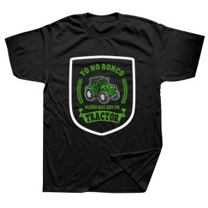 Yo No Ronco Sueño Que Soy Un Tractor Mens Brand Cotton High Quality Ordinary Short Sleeve T-Shirt Solid Color Casual Tops
