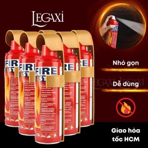Bình Cứu Hỏa Mini Bình Xịt Chữa Cháy Dập Lửa Khẩn Cấp Ô Tô Xe Hơi Oto Xe Máy An Toàn Tiện Lợi Nhanh Chóng Legaxi 500ML
