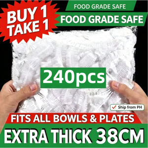 240pcs Disposable Bowl Cover Plastic Wrap Bag Food Grade RefrigeratorLeftovers Fresh-Keeping Cover