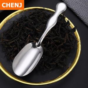 [COD] CHENJ KITCHEN 1pcs Stainless Steel Mini Teaspoon Tea Accessories Coffee Powder Ice Bean Shovel Candy Scoops Salt Sugar Teaspoon Kitchen Gadget