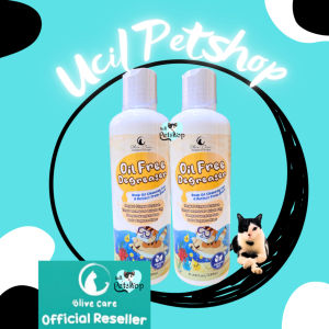 Olive Care Shampo Kucing Oil Free DEGREASER Anti Rontok Bulu Berminyak Kotor dan Kembangin Bulu Freshpack 250ml