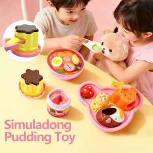 Kids Pretend Play Food Toys Pudding Jelly Toy Set Mainan Makanan Puding Jeli Kanak Role Play