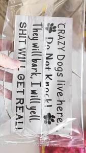 [COD] Kitchen bathroom room bedroom hanging decorations Friendship door window decorative signs home decor