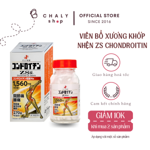 Viên uống bổ xương khớp nhện cao cấp ZS Chondroitin 270 viên Nhật Bản