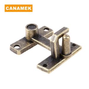 【CANAMEK】 1 PC Sliding Window Door Lock Handle Metal Door Latch Chain Bronze Guard Latch