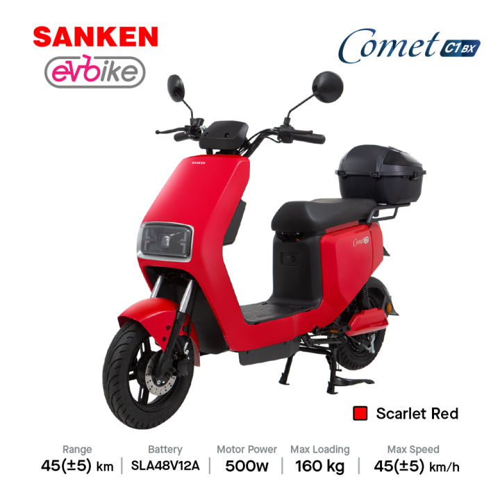 Sanken Sepeda Listrik Ev Bike Comet-C1 Electric Bike 500 Watt