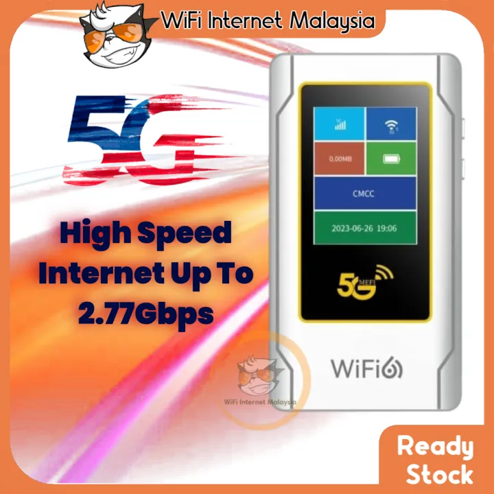 5G Modem Pocket Router 4G 5G All Operator 5G MIFI Plug-and-Play 2.77GBPS
