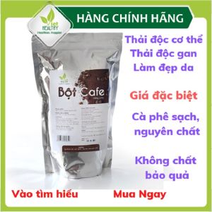 [Mới] Bột cà phê hữu cơ thụt tháo đại tràng nguyên chất Viet Healthy (Túi tiết kiệm 1kg) - Coffee enema Viethealthy súc ruột thanh lọc đại tràng