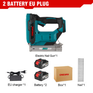 F30 Cordless Nailer F10/F15/F20/F25/F30 Stapler Nailer Brushless(Free 100pcs nails) Cordless Electric Nailer Stapler Furniture Staple machine Woodworking Tools For Makita 18v Battery
