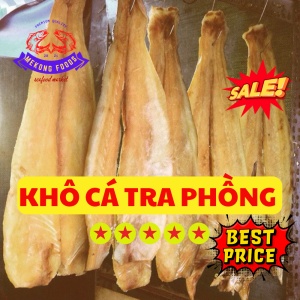 Khô cá tra phồng bà giáo khỏe đặc sản món ngon vựa khô thiên tú hàm lượng dinh dưỡng cao bổ sung DHA hạn sử dụng lâu