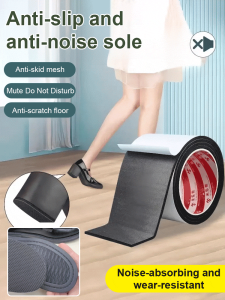 สติ๊กเกอร์กันลื่น พอดีกับรองเท้า เงียบ ปะเก็นกันลื่น กันลื่นและเงียบ ซ่อมแซมส้นรองเท้าที่สึกหรอ