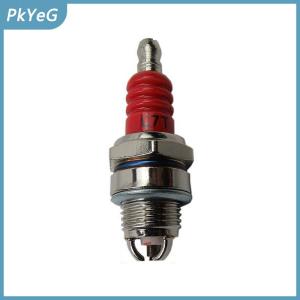 PkYeG Bugi đánh lửa 3 mặt 2 thì có điện cực dùng cho động cơ máy cưa xích và máy cắt cỏ chạy xăng 2500 3800 4500 5200 phụ kiện thay thế