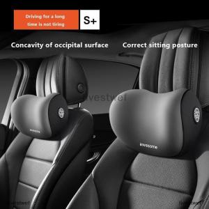 [COD] livestwef 1PC Memory Foam Car Neck Pillow Protective Lumbar Back Support Breathable Car Headrest Cushion Relieve Stress Car Seat Pillow