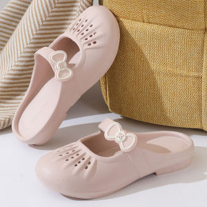 Free Shipping WomenS Hollow-Out Sandals New Summer Style Open-Toe Flat-Soled Slip-On Sandals