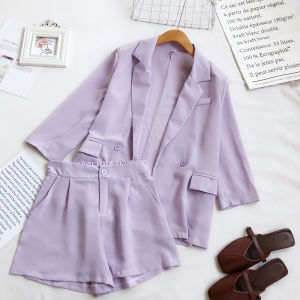 Jodi Blazer Jackets+Shorts Playsuit [SGLocalSeller]