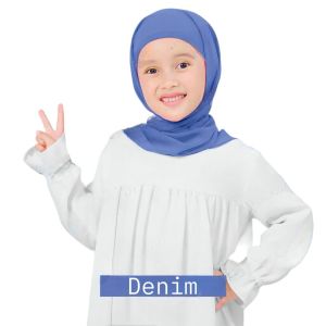 Jilbab Pashmina Instan inner Anak 4-10thn / Hijab pasmina inner 2in anak SD SMP / kerudung pastan