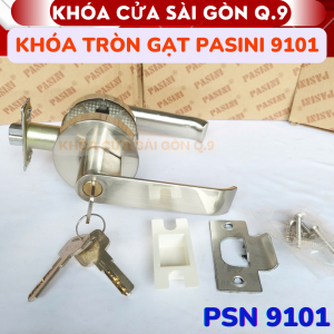 Khóa tròn gạt PASINI 9101 cò liền chống kẹt - Chìa vi tính