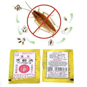 ( BISA COD ) Bubuk Serbuk Racun Anti Pembasmi Kecoak Kecoa Mie Zhang Qing