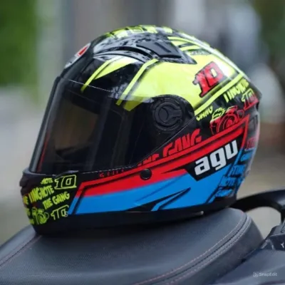 Mũ bảo hiểm Fullface Agu Chính Hãng - Tặng túi đựng mũ Helmet