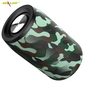 [Malaysia Stock]ZEALOT S32 Mini Portable Subwoofer TWS Bluetooth Wireless Speaker with Fm Radio Support USB/TF Card/Aux in
