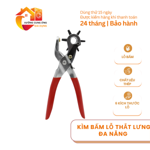 Kìm bấm lỗ thắt lưng bấm dây đồng hồ da đa năng tiện dụng phù hợp nhiều mục đích sử dụng
