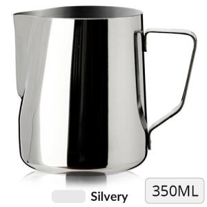 KONCO 350ml Espresso Coffee Milk Frothing Pitcher 304 Stainless Steel Cappuccino Latte Art Making frother Pitcher Cups