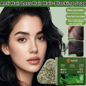 Ussman Siberian Leaf Nourishing Hair Soap Prevents Hair Loss Reduces Gray Hair Herbal Hair Growth Soap