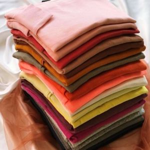 Kaos rib premium wanita lengan panjang Atasan oblong wanita Knit rajut