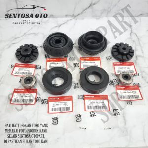 Karet Support Shock Set Tatakan Bearing Karet Peninggi Shock Jazz GD3 Jazz RS Ge8 Jazz GK5 1Set 8Pcs