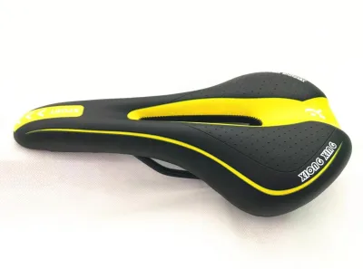 Leather seat cushion-shockproof spider web bicycle bicycle seat hollow saddle mountain bike P6034 P6030 P6038 P6039