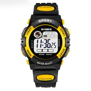 Multifunctional Night Student Children Electronic Watch Sports Waterproof Boy Electronic Watch Waterproof Light Fashion