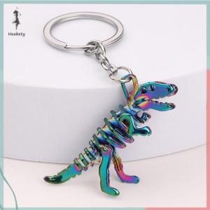 🔥ส่วนลด 10 บาท สำหรับการซื้อ 1 ชิ้น🔥ราคาถูก พวงกุญแจไดโนเสาร์โครงกระดูกหลากสี1ชิ้นพวงกุญแจวันหยุดพวงกุญแจรถรถพวงกุญแจเครื่องประดับ